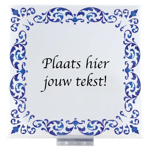 Eigen Tegeltje Maken Bestel Hier Jouw Unieke Tegel