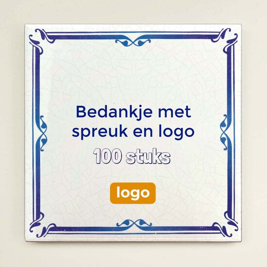 Eigen ontwerp tegeltje