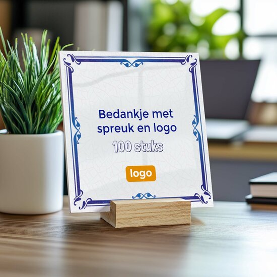 Eigen ontwerp tegeltje