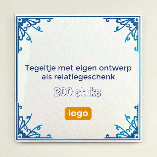 Eigen ontwerp tegeltje