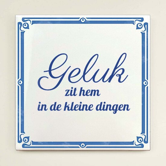 Delfts Blauw tegeltje nr. 33