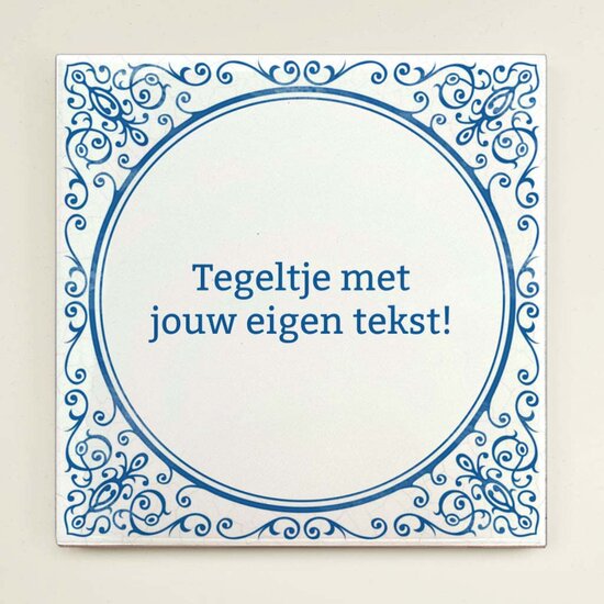 Delfts Blauw tegeltje nr. 76